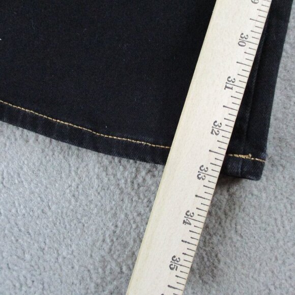 Zendaya x Tommy Hilfiger Jeans Womens 33/32 Black Flare Boot High Waisted Pants - Picture 11 of 13